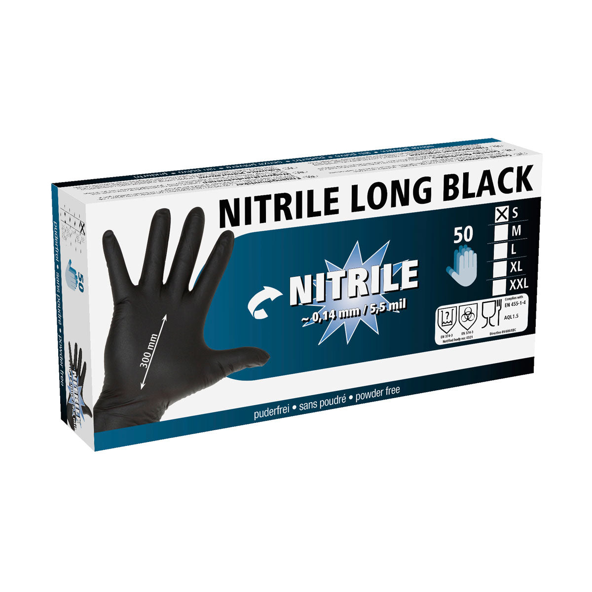 All-Purpose Glove Nitrile - Black