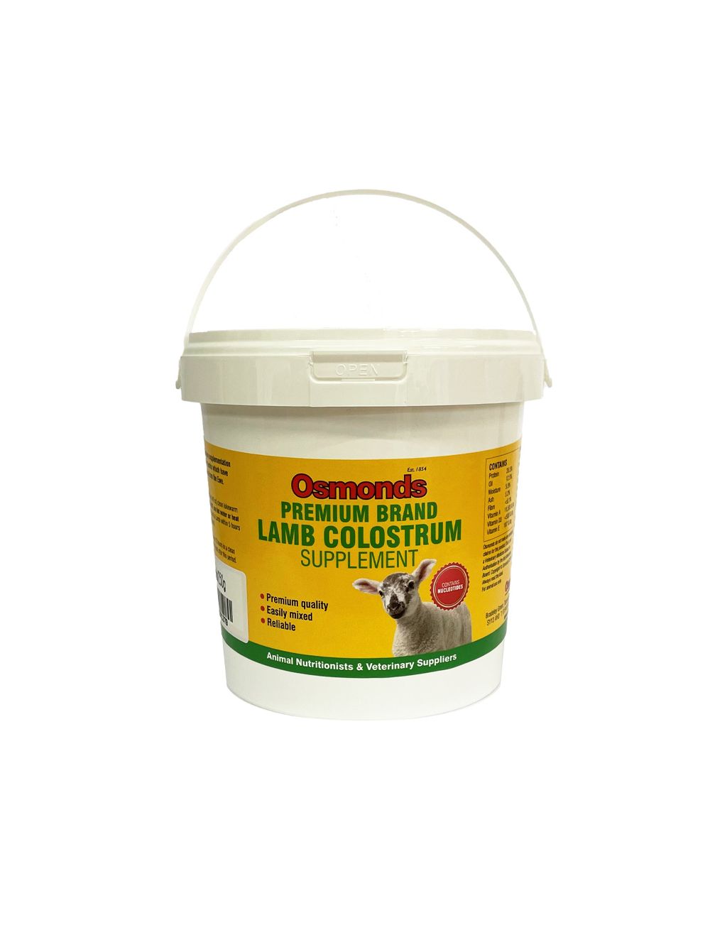 Osmonds Premium Brand Lamb Colostrum