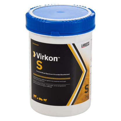 Virkon S = 50g Sachet / 1 kg Tub